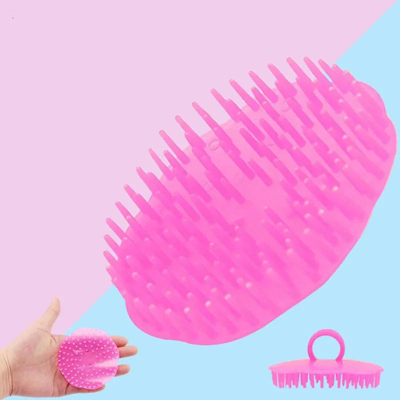 Rubber Circular Comb for Grooming