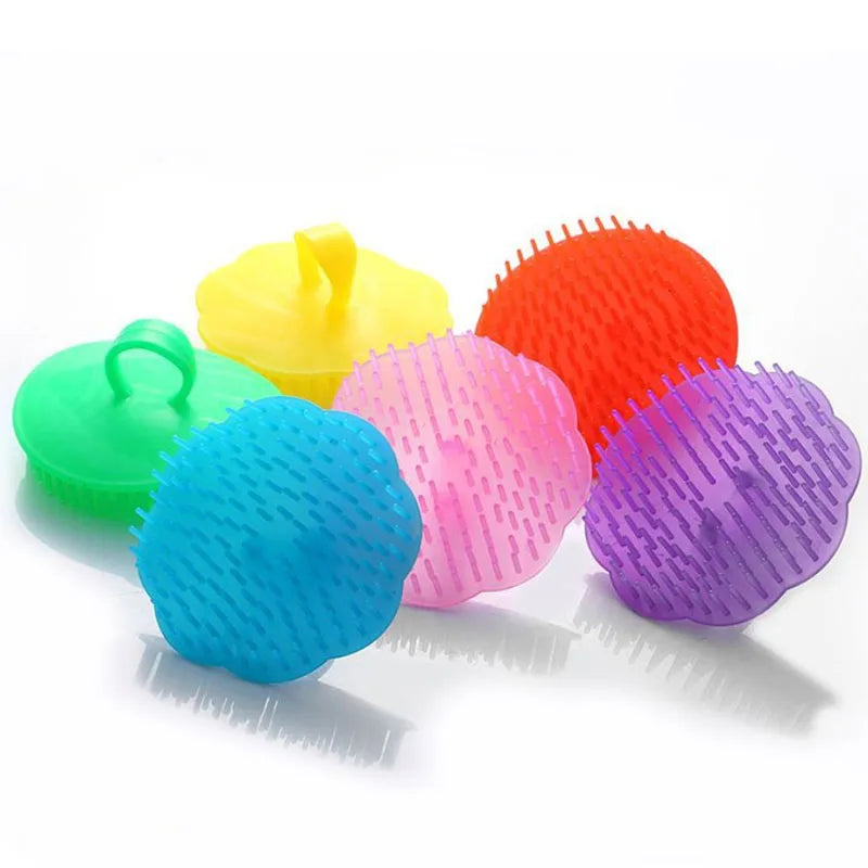 Rubber Circular Comb for Grooming