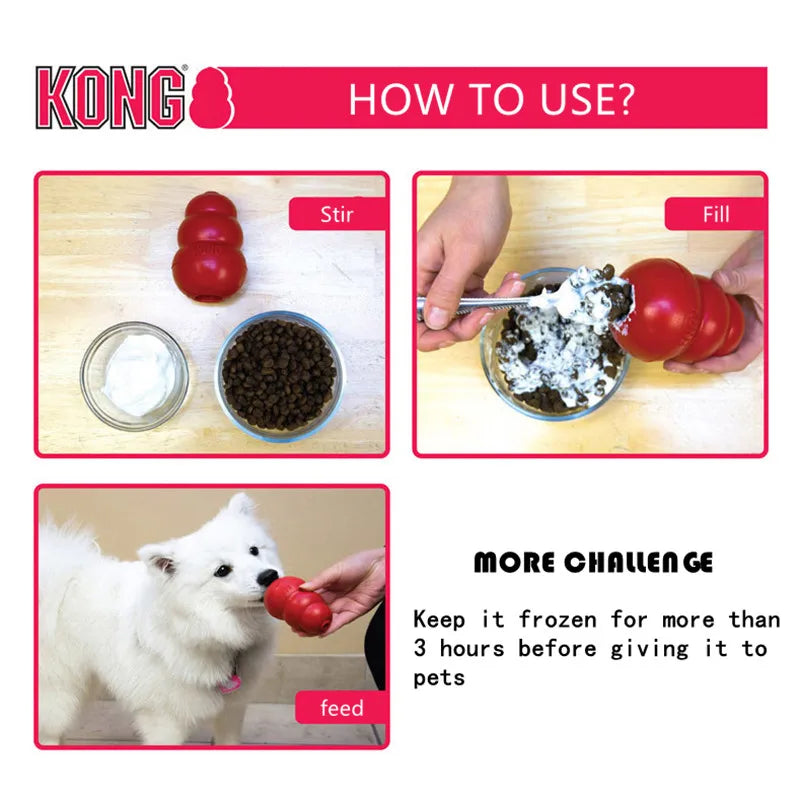 KONG Classic Rubber Chew Toy