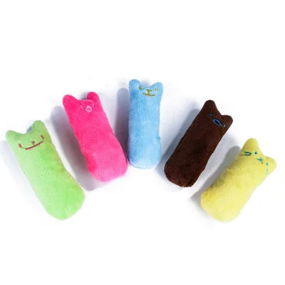 Teeth Grinding Plush Catnip Toys