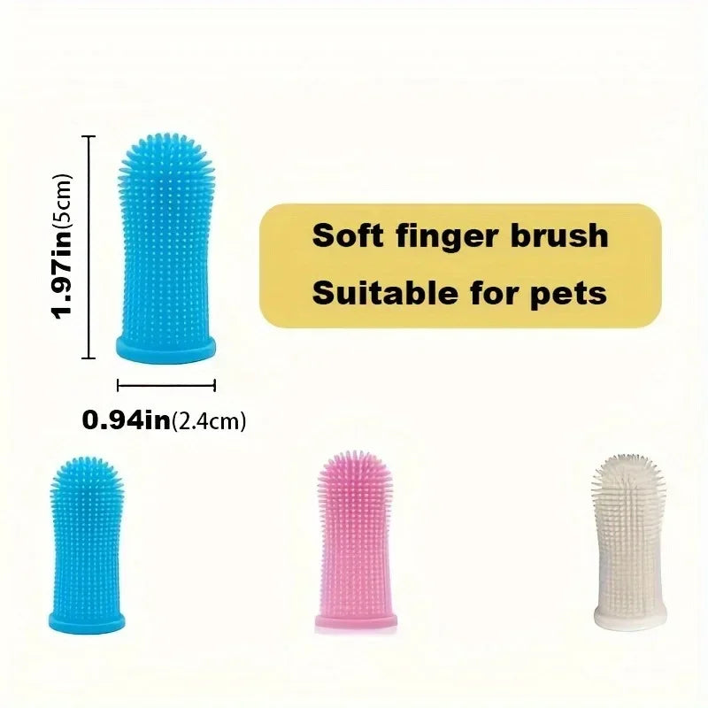 Finger Toothbrush for Dogs and Cats