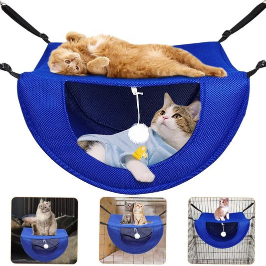 Mesh Cat Cage Hanging, Breathable Hammock