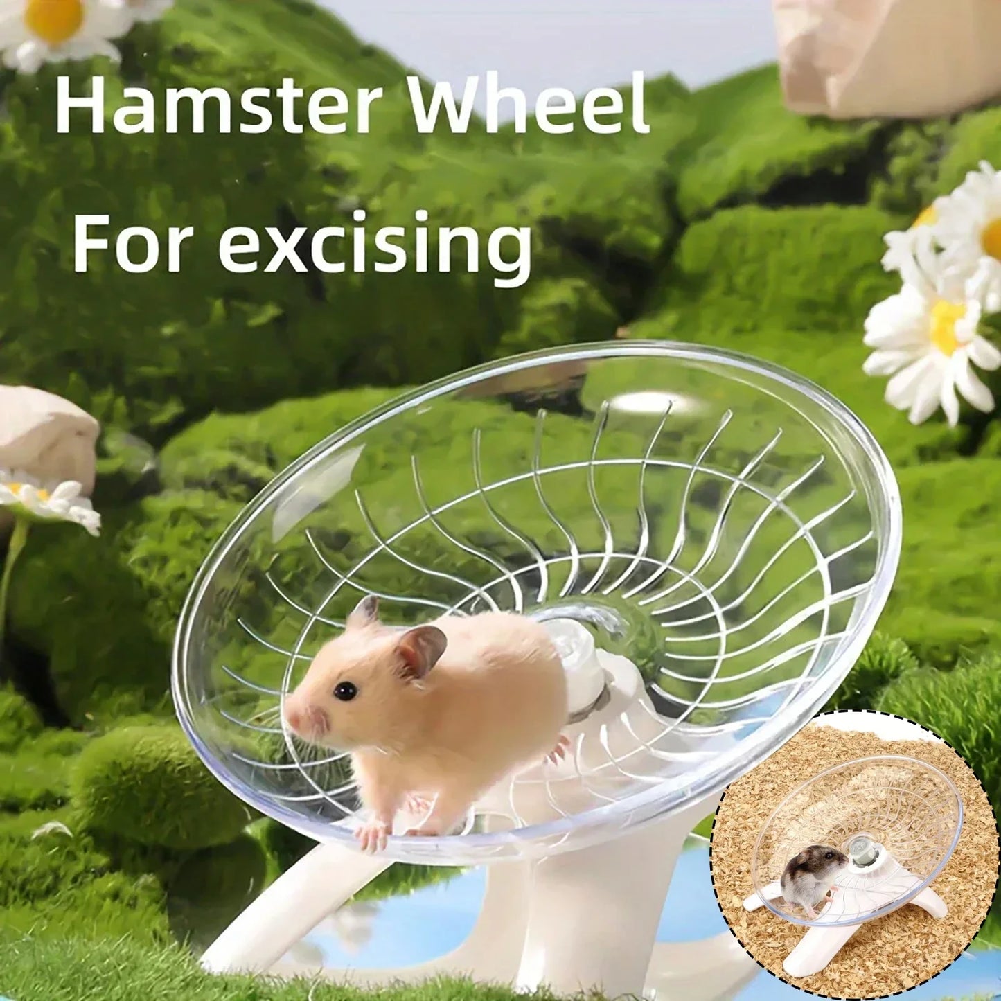 Non-Slip exercise Wheel for Small Animal Fitness