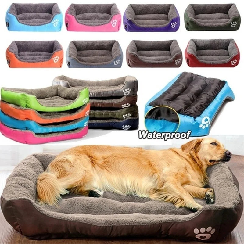 Soft Fleece Pet Bed for Dogs and Cats