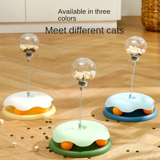 Treat Dispensing Puzzle Toy for Cats