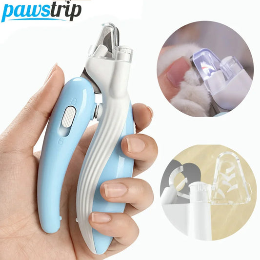 Pet Nail Clippers with LED Light