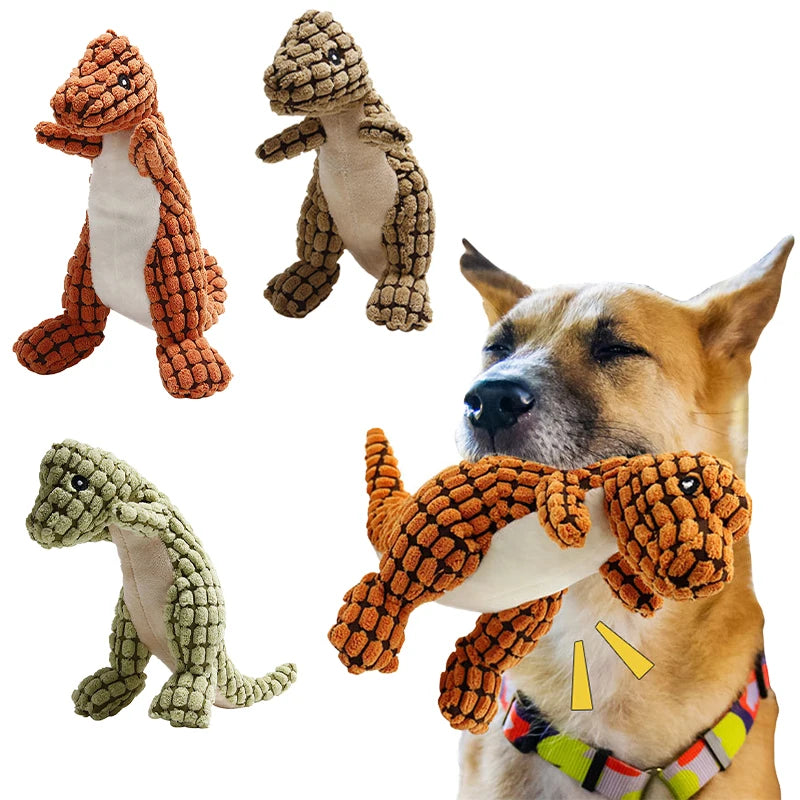 Squeaky Plush Animal Toys for Dogs