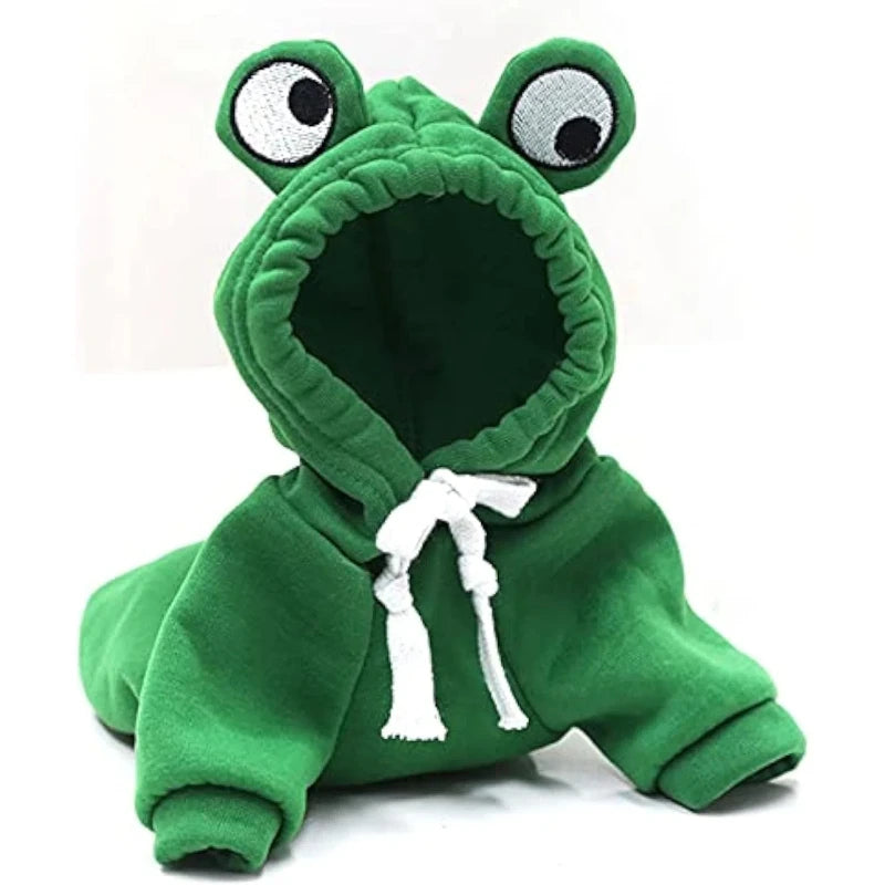 Frog Hoodie for Pets