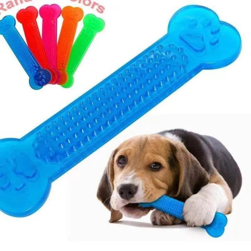 Bone Shaped Chew Toy for Teething and Dental Care