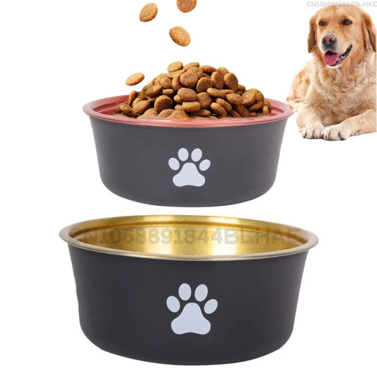 Stainless Steel Non-Slip Feeding Bowl