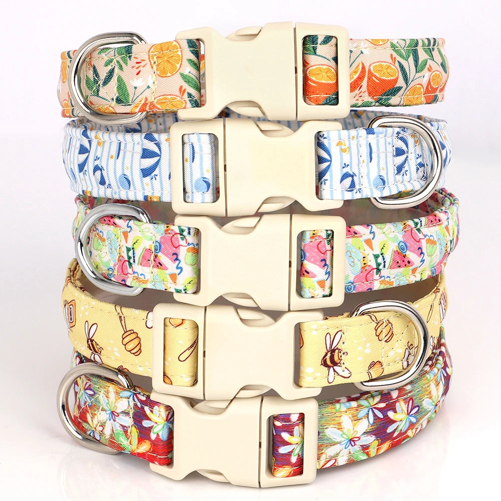 Cute Print Dog Collar