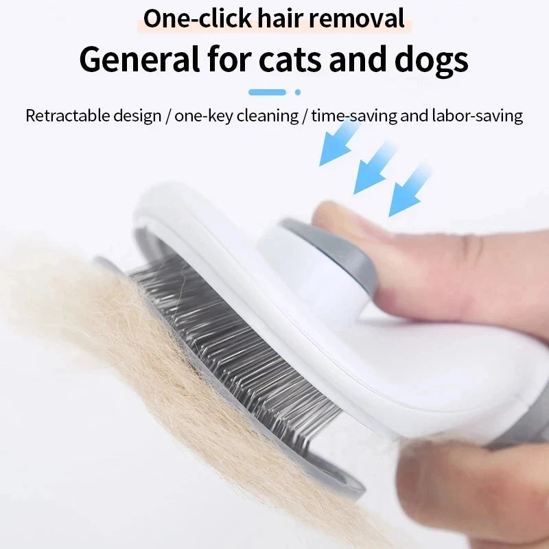 Self Cleaning Pet Hair Brush