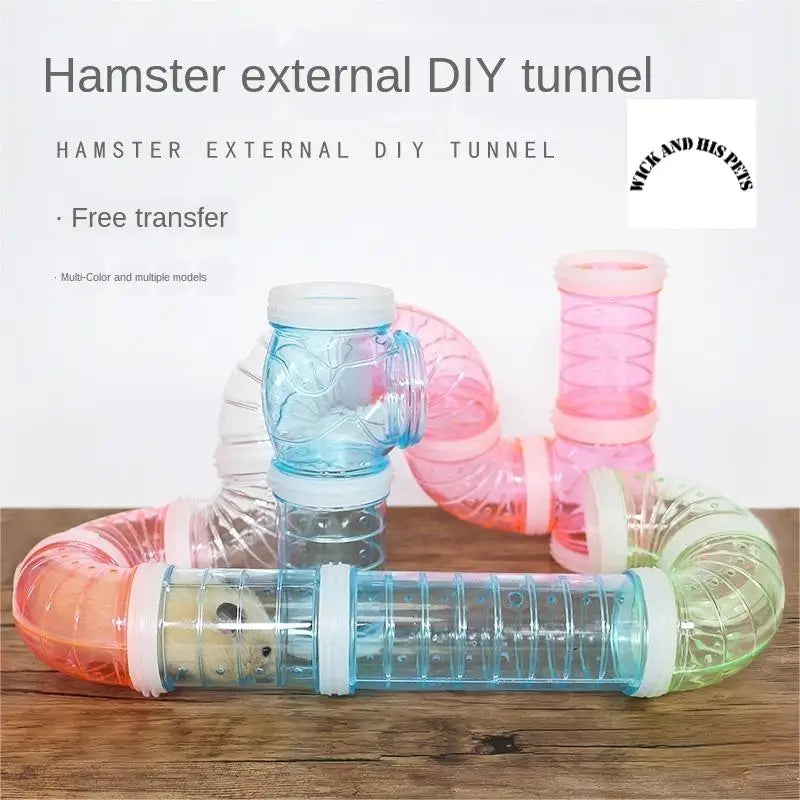 DIY Plastic Hamster Tunnel