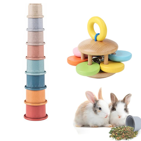 Wooden Chew Toy for Small Animals