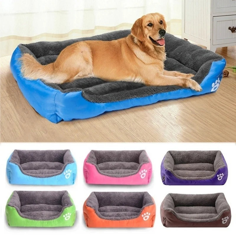 Soft Fleece Pet Bed for Dogs and Cats