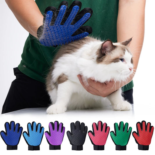 Deshedding Brush Glove for Pets