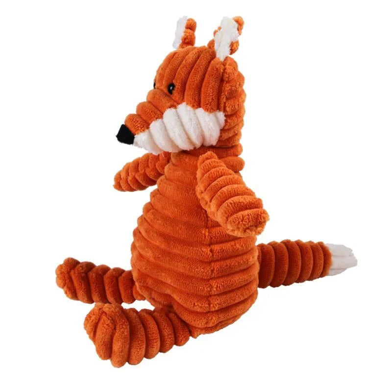 Bite Resistant Squeaky Animal Toys for Dogs