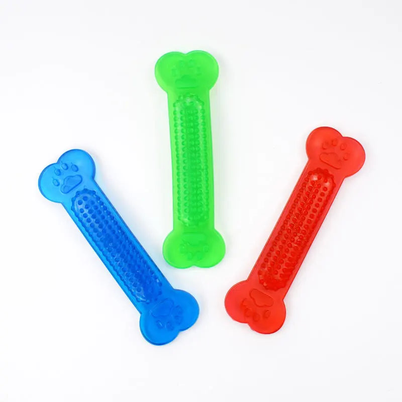 Bone Shaped Chew Toy for Teething and Dental Care