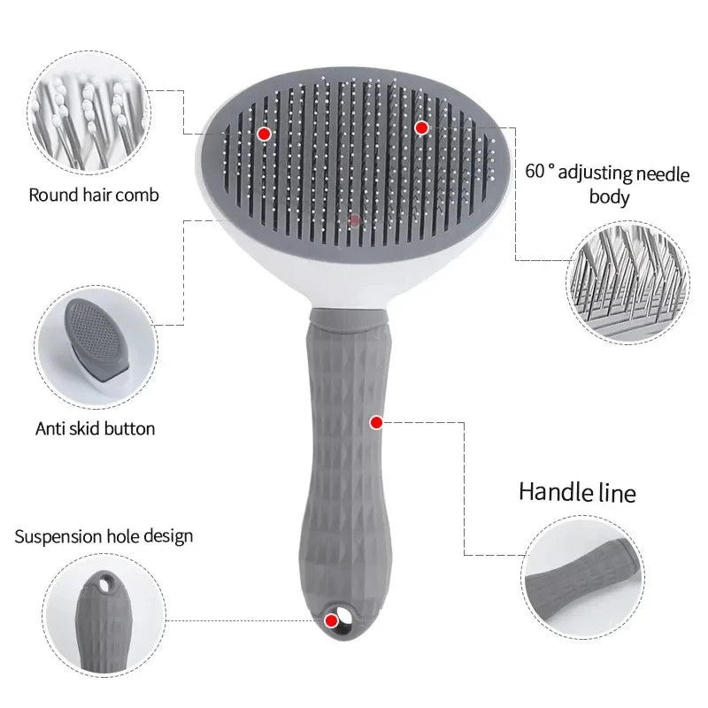 Self Cleaning Pet Hair Brush