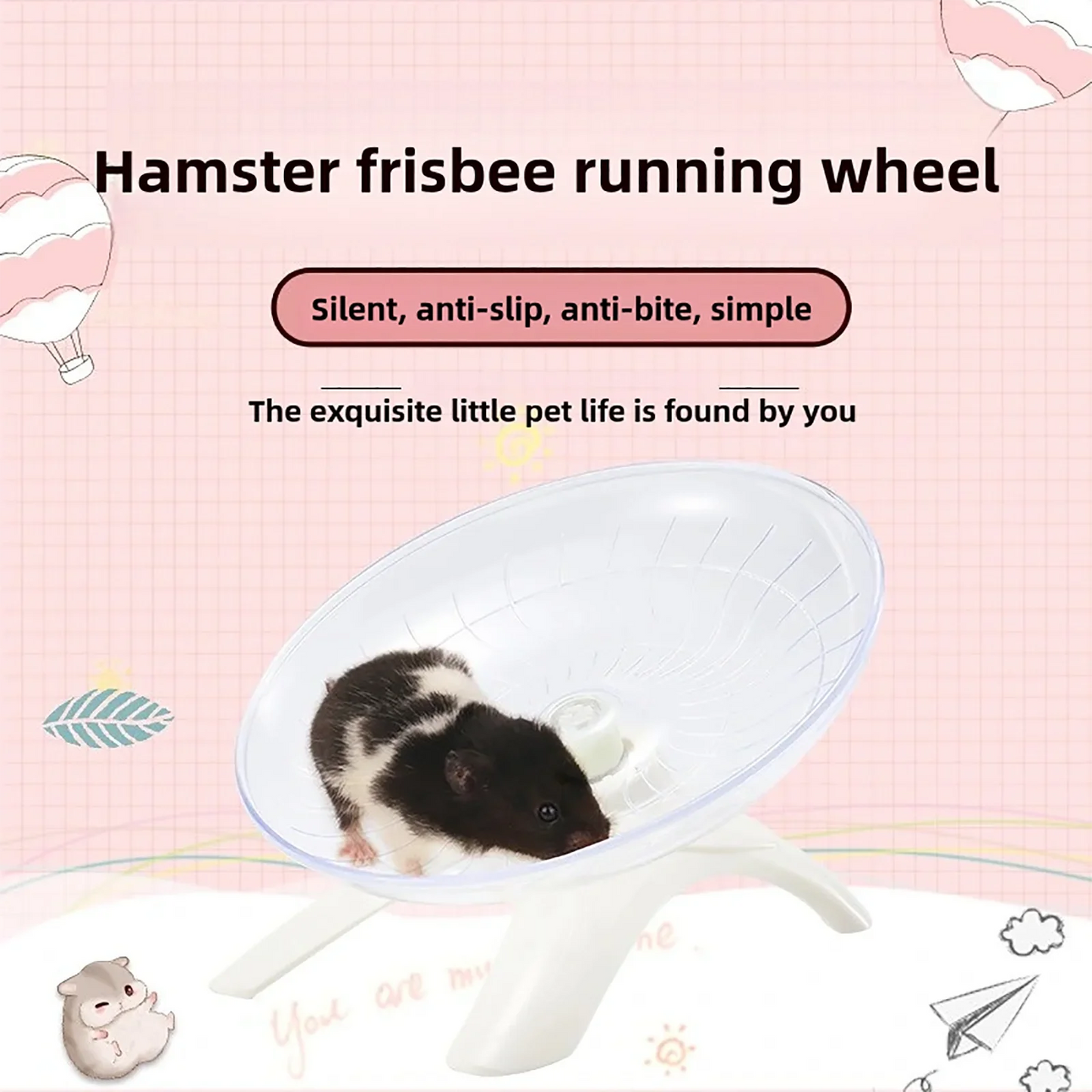 Non-Slip exercise Wheel for Small Animal Fitness