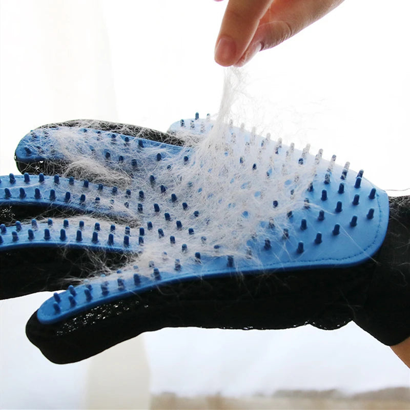 Deshedding Brush Glove for Pets