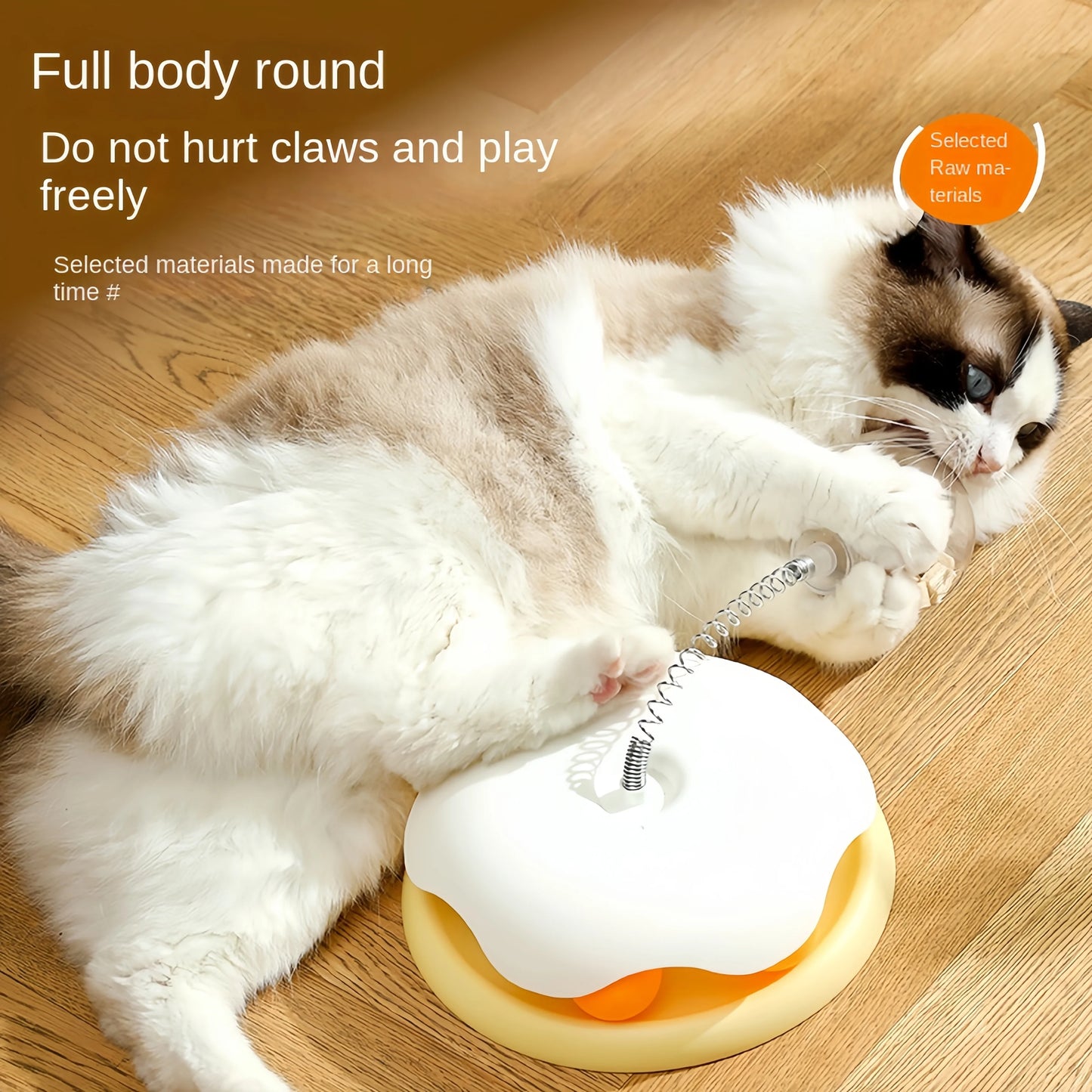 Treat Dispensing Puzzle Toy for Cats