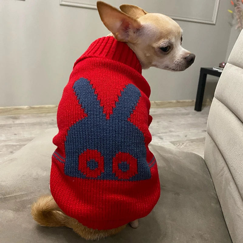 Knitted Sweater for Small and Medium Dogs